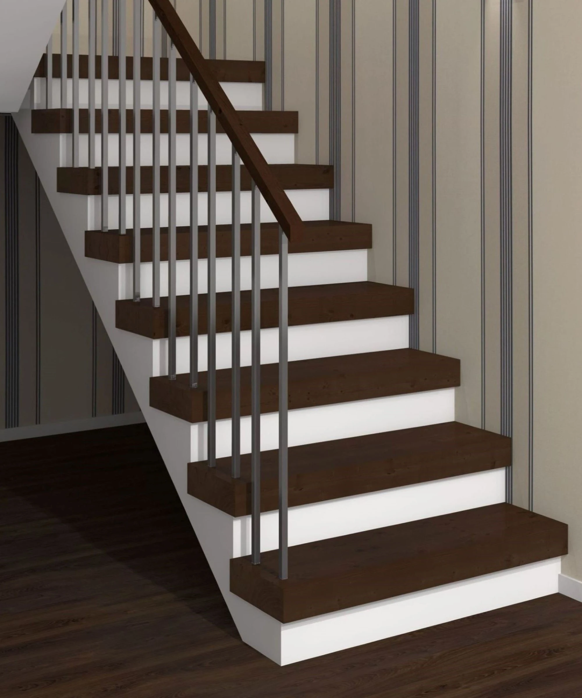 Realizacja i projekt balustrady klasycznej wykonana przez Stolarnię Zygadlik